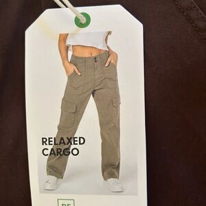 Relaxed cargo pants by RE generation